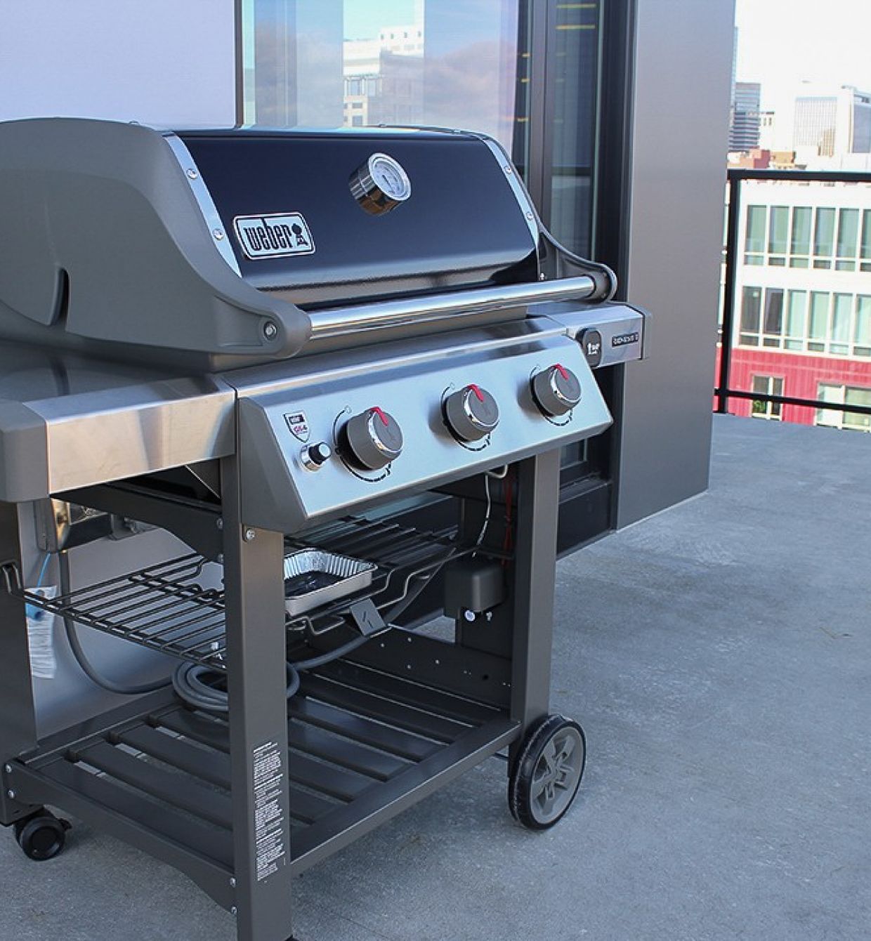 Weber® Patio grill at Encore Luxury Apartments